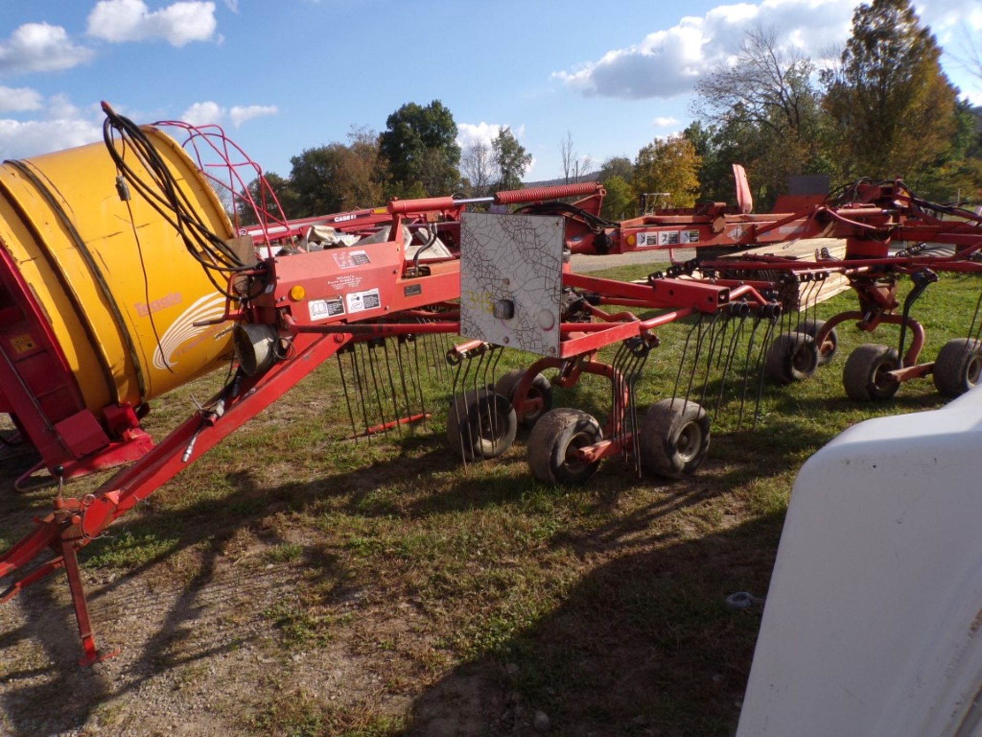 Kuhn GA6002 Twin Rotor Rotary Rake, S/N B0201 (5550)