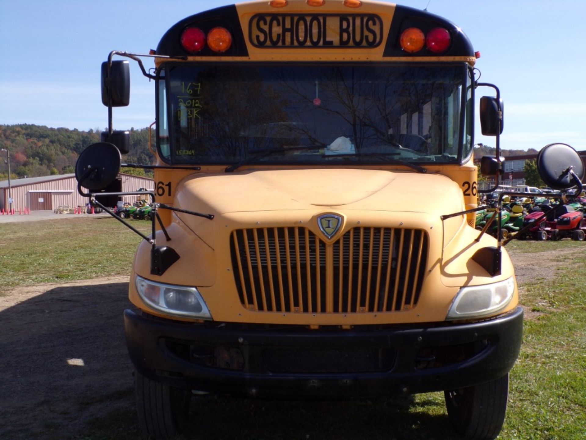 2012 IC Corp. Conventional Nose School Bus, Seat 66C- 44A, MXX Force Auto, 153,364 Miles, Bus #261 - Image 4 of 7