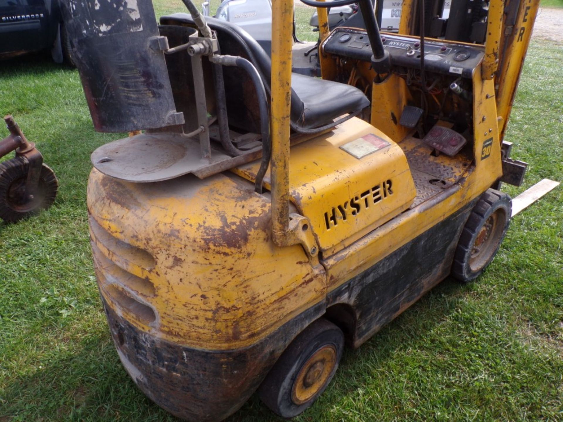 Hyster Space Saver, Model 530A, S/N A0101D15860, Propane Forklift, No Tank (6108) - Image 3 of 3