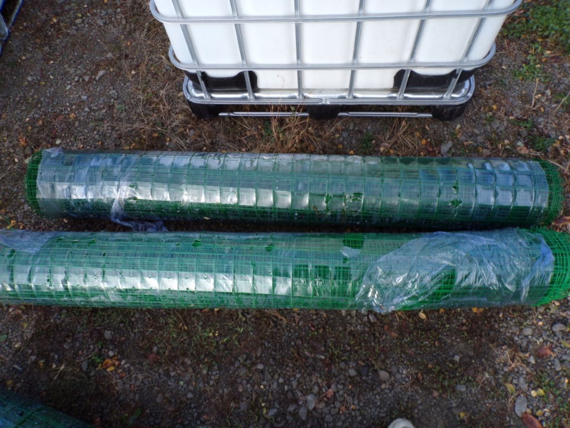 New (2) Rolls Of Green Nylon Fence, 6'x50' (2x Bid Price)