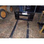 New AGT SA11 100 Quick Tatch 48'' Pallet Forks