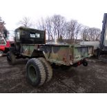 1960 4 WD Military Truck, 6 Cyl. Inline Gas Engine, 5 Spd. Manual Trans., Shows 131,187 Miles, Not