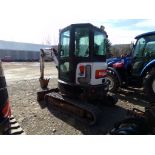 2017 Bobcat E26 Mini Excavator, 3275 Hrs, Grader Blade, 14'' Bucket, Ser # B3JE12723