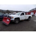 2015 GMC Sierra 2500 HD, 4x4, Reg Cab, 127,778 Mi, w/Boss 8'2'' V-Plow, Plow Is Not Operating - NO