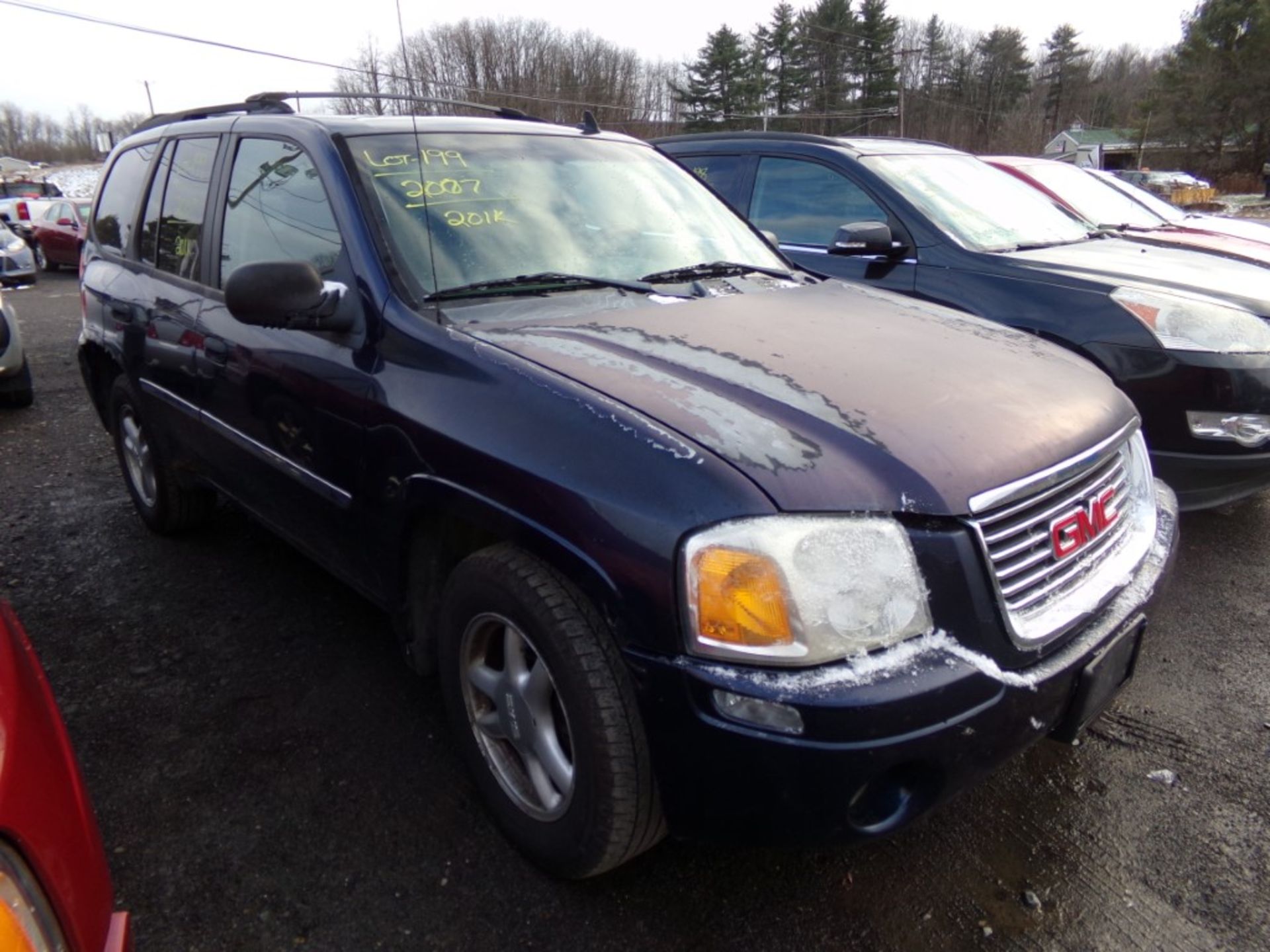 2007 GMC Envoy SLE, 4x4, Sunroof, Blue, 201,746 Mi, Vin# 1GKDT13S972258452 - OPEN TO ALL BUYERS, - Image 4 of 11