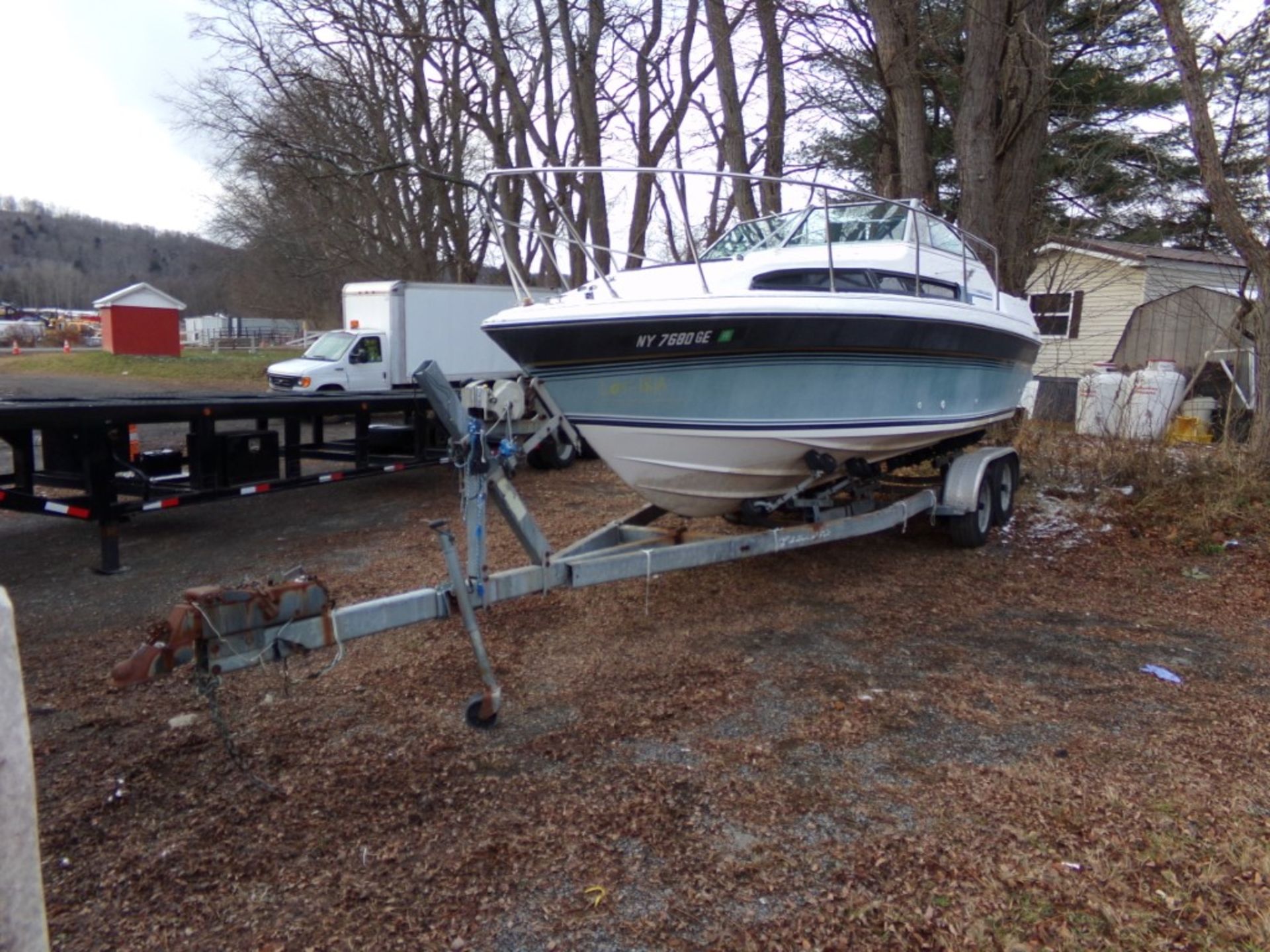 1987 ASI / Imperial 240FC Boat, Approx. 26' Long, Mercruiser Inboard/Outboard Motor, VIIN#: