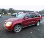 2006 Chevrolet Equinox LT, AWD, Red, 123,544 Miles, VIN#: 2CNDL73F566036537 - OPEN TO ALL BUYERS,