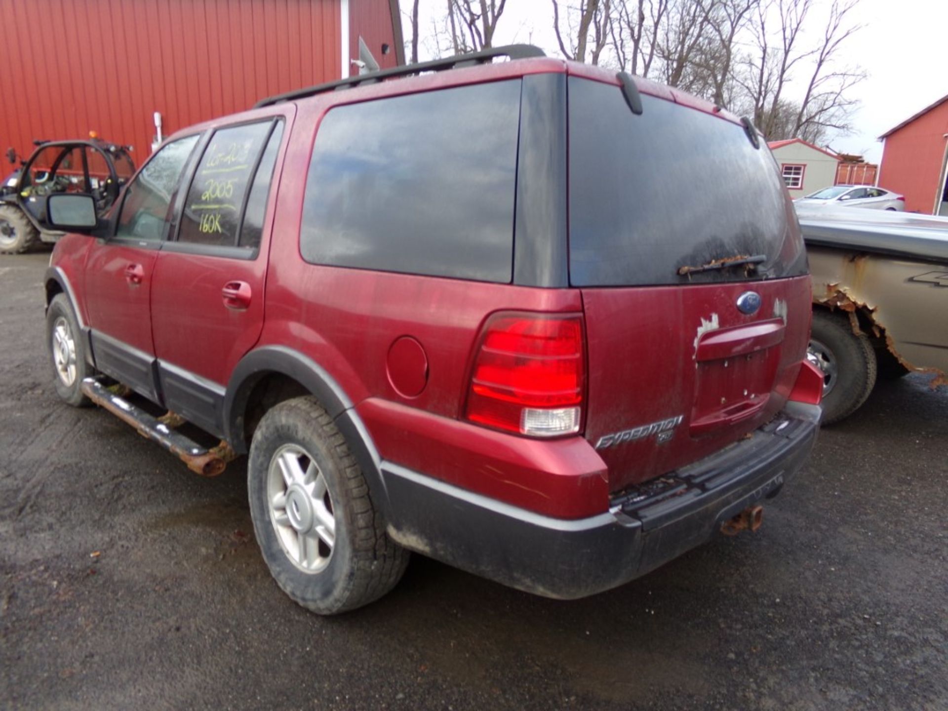 2005 Ford Expedition XLT, Maroon, 160,556 Miles, VIN#:1FMPU16515LA14681 - OPEN TO ALL BUYERS, - Image 2 of 8