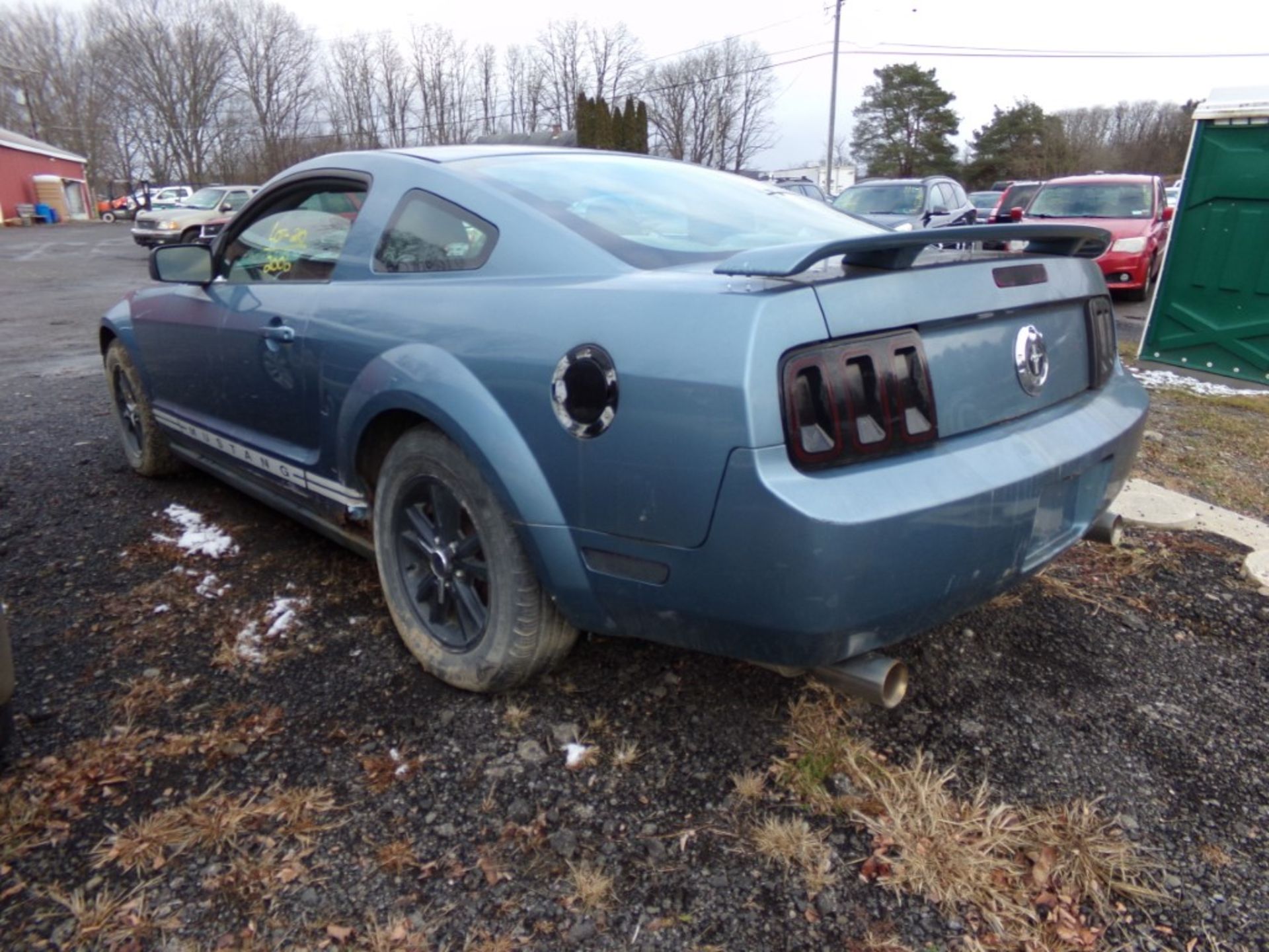 2006 Ford Mustang V6, Blue, 159,627 Mi., VIN#:1ZVFT80N965225795 - OPEN TO ALL BUYERS, RUNS & - Image 2 of 9