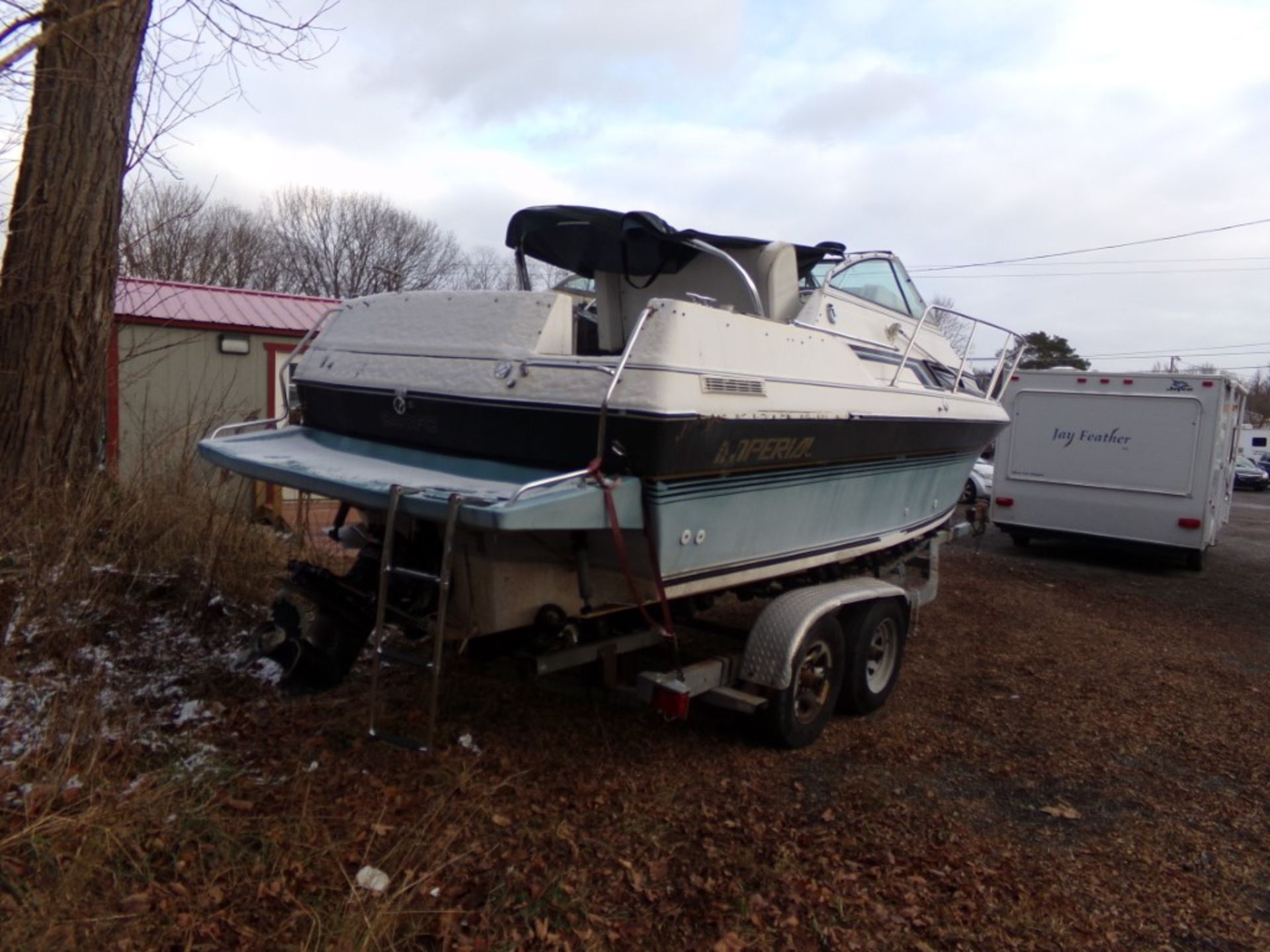 1987 ASI / Imperial 240FC Boat, Approx. 26' Long, Mercruiser Inboard/Outboard Motor, VIIN#: - Bild 4 aus 6