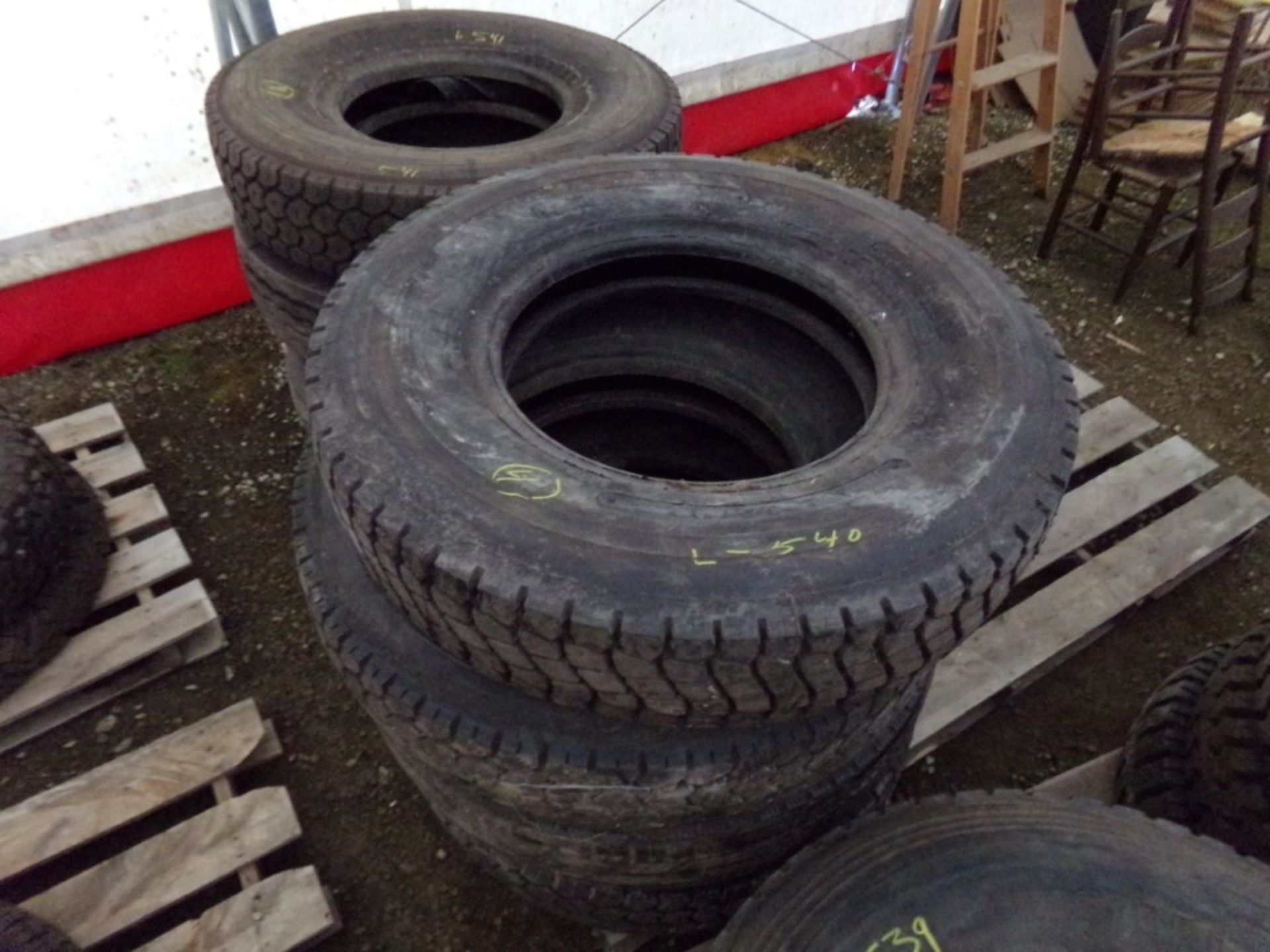 (4) 10-22 Truck Tires, NOS