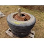 24.5 Mtd Trailer Tires On 10-Lug Rims