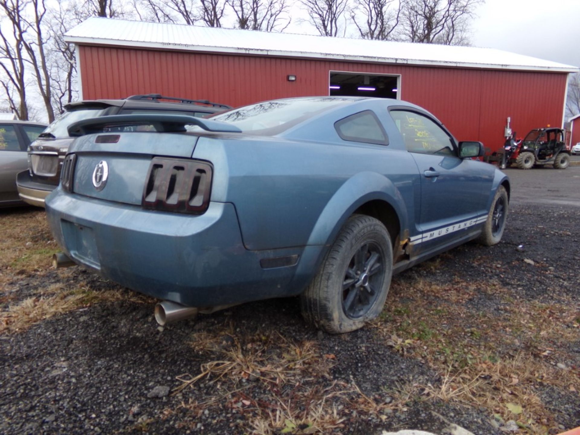 2006 Ford Mustang V6, Blue, 159,627 Mi., VIN#:1ZVFT80N965225795 - OPEN TO ALL BUYERS, RUNS & - Image 3 of 9
