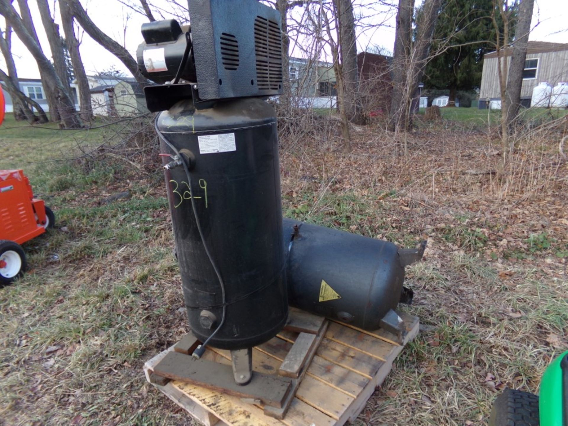 Air Compressors, 5 HP, Black Max, 220 Volts, Other For Parts, No Motor, Neither Is Tested