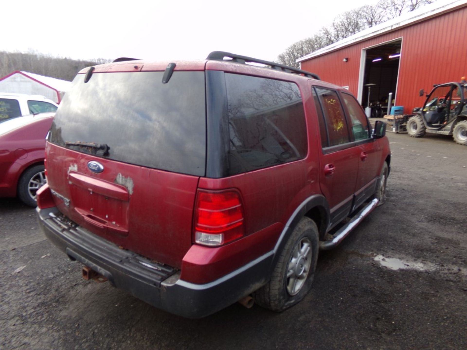 2005 Ford Expedition XLT, Maroon, 160,556 Miles, VIN#:1FMPU16515LA14681 - OPEN TO ALL BUYERS, - Image 3 of 8