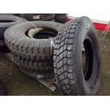 (4) 22'' Truck Tirs, NOS, (2 Match Tread)