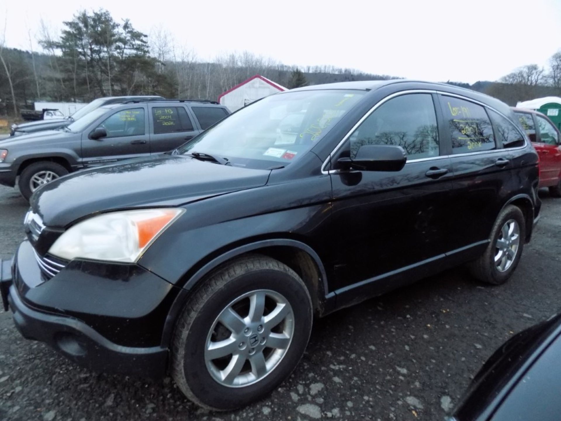 2007 Honda CRV EX-L, 4x4, Leather, Sunroof, Black, 200,527 Mi, Vin# JHLRE48757C037848, SMALL RUST