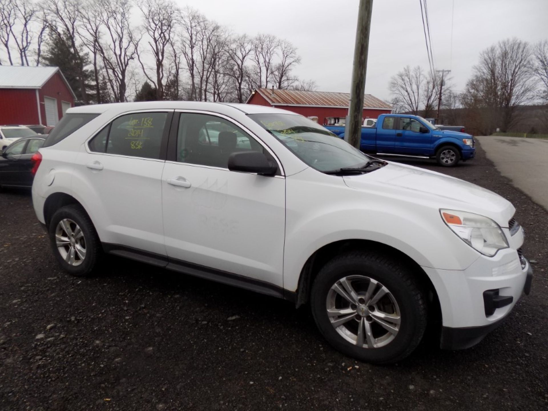 2014 Chevrolet Equinox LS, AWD, White, 83,836 Mi, Vin# 2GNFLEEK9E6247189 - OPEN TO ALL BUYERS, DECAL - Image 3 of 9