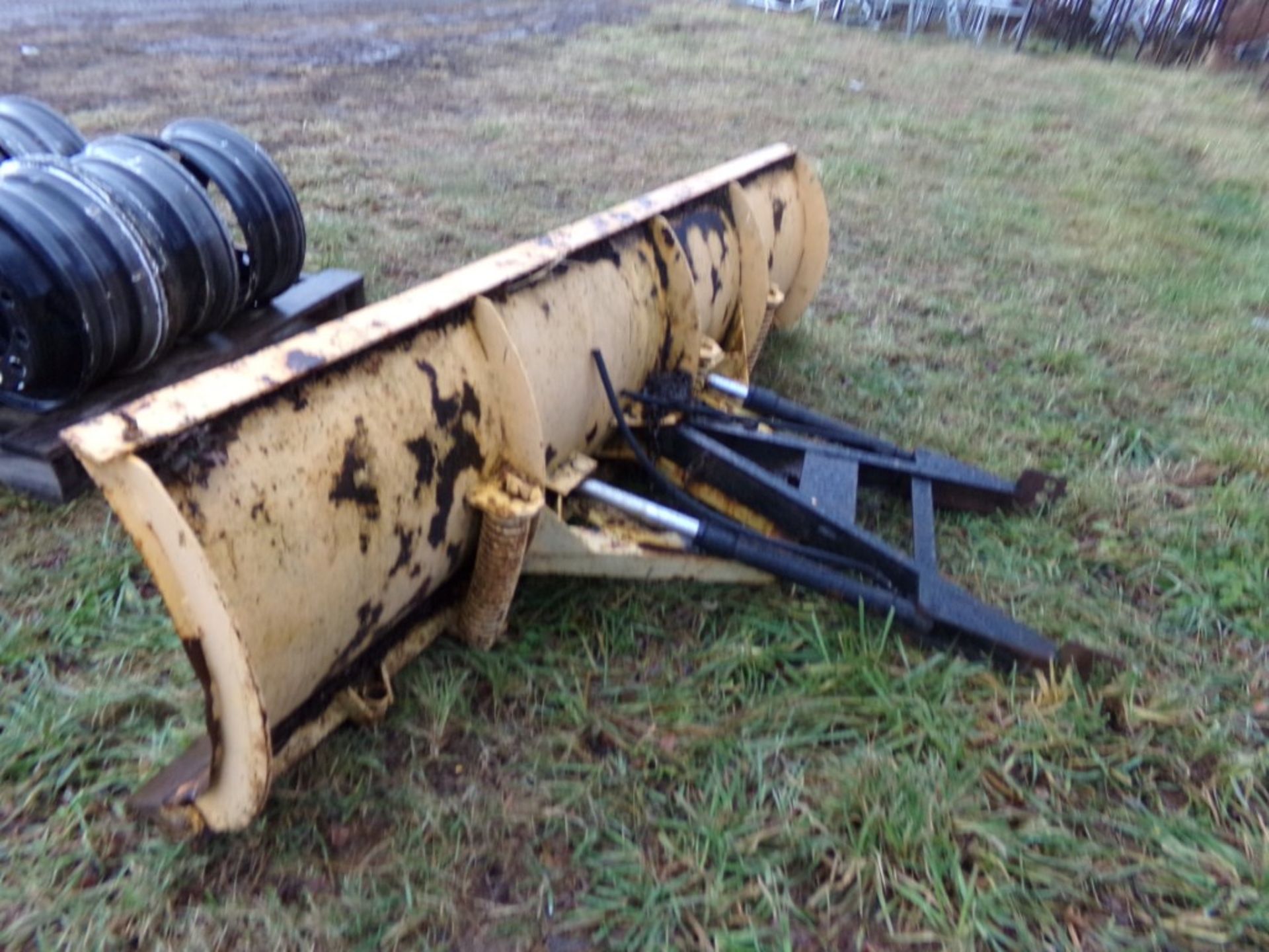 7' 6'' Snowplow Blade, Yellow - Image 2 of 2