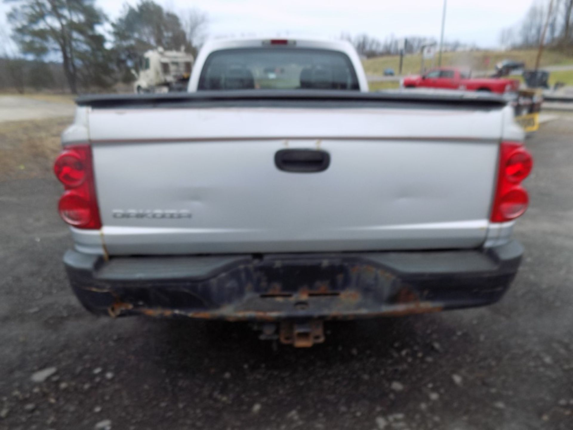 2007 Dodge Dakota Ext. Cab, 2WD, Tonneau Cover Over Bed, Silver, 93,250 Mi, Vin# 1D7HE22K07S177960 - - Image 6 of 10