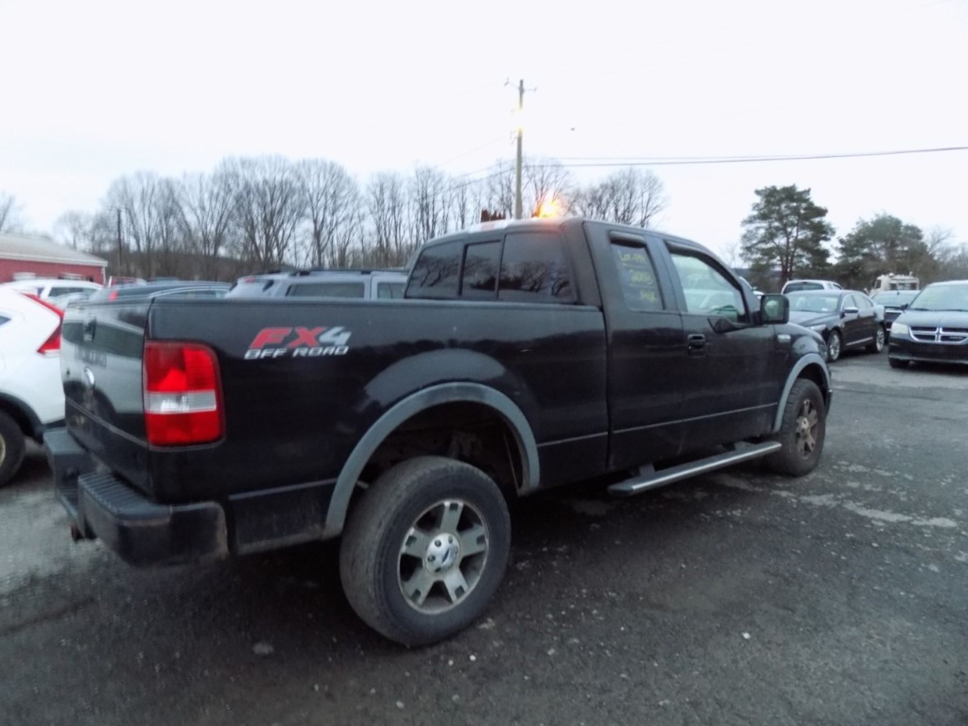 2008 Ford F150 Ext. Cab FX4, 4x4, Leather, Black, 141,861 Mi, Vin# 1FTPX14528FB94660 - OPEN TO ALL - Image 3 of 8