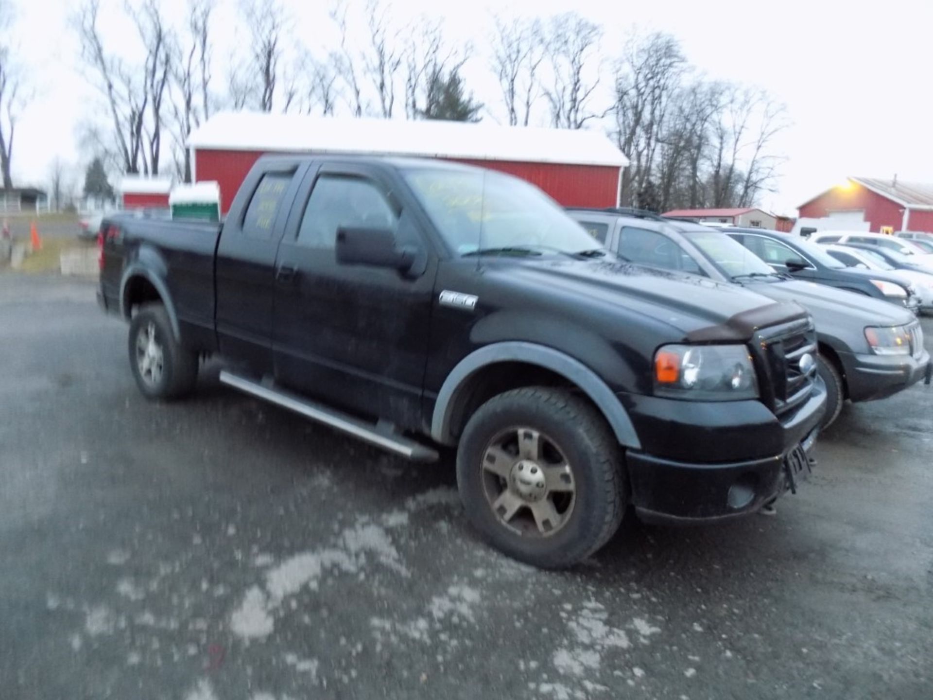 2008 Ford F150 Ext. Cab FX4, 4x4, Leather, Black, 141,861 Mi, Vin# 1FTPX14528FB94660 - OPEN TO ALL