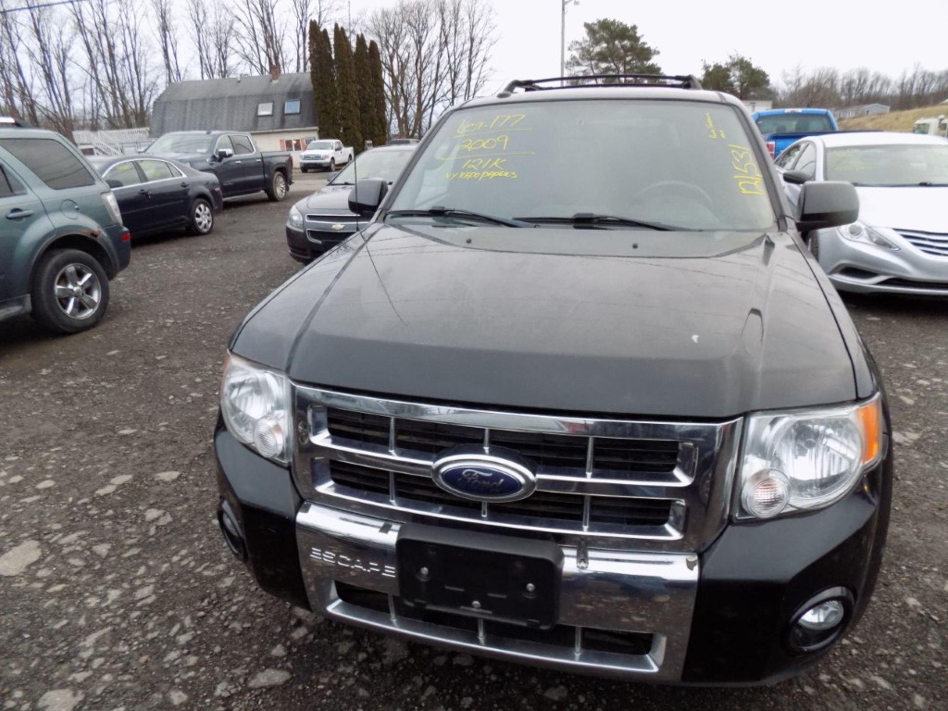 2009 Ford Escape Limited, 4x4, Black, Leather, Sunroof, 121,531 Miles, VIN#: 1FMCU94G09KC66421, - Image 3 of 12