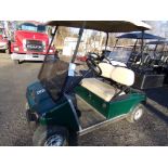 Club Car Gas 2-Seat Golf Cart with Cargo Box, Green and Black, ''5'', Green, Ser # AG1321-370100