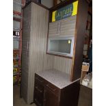 Latitude Cabinets Custom Display Cabinet, Composite Built with Granite Counter, Very Heavy, 1600