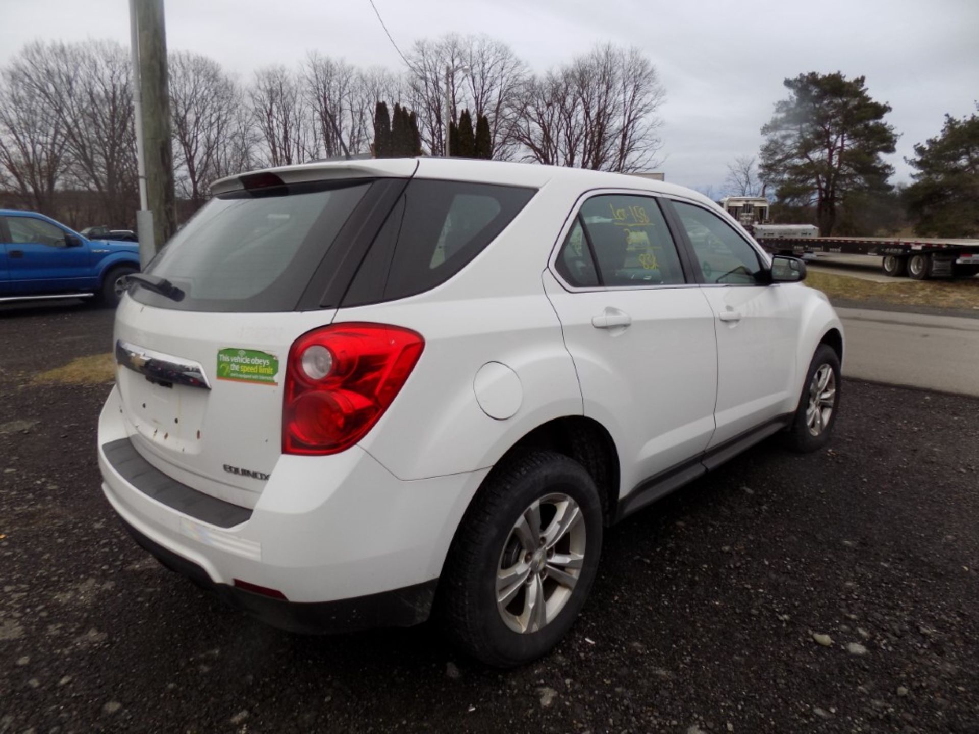 2014 Chevrolet Equinox LS, AWD, White, 83,836 Mi, Vin# 2GNFLEEK9E6247189 - OPEN TO ALL BUYERS, DECAL - Image 4 of 9