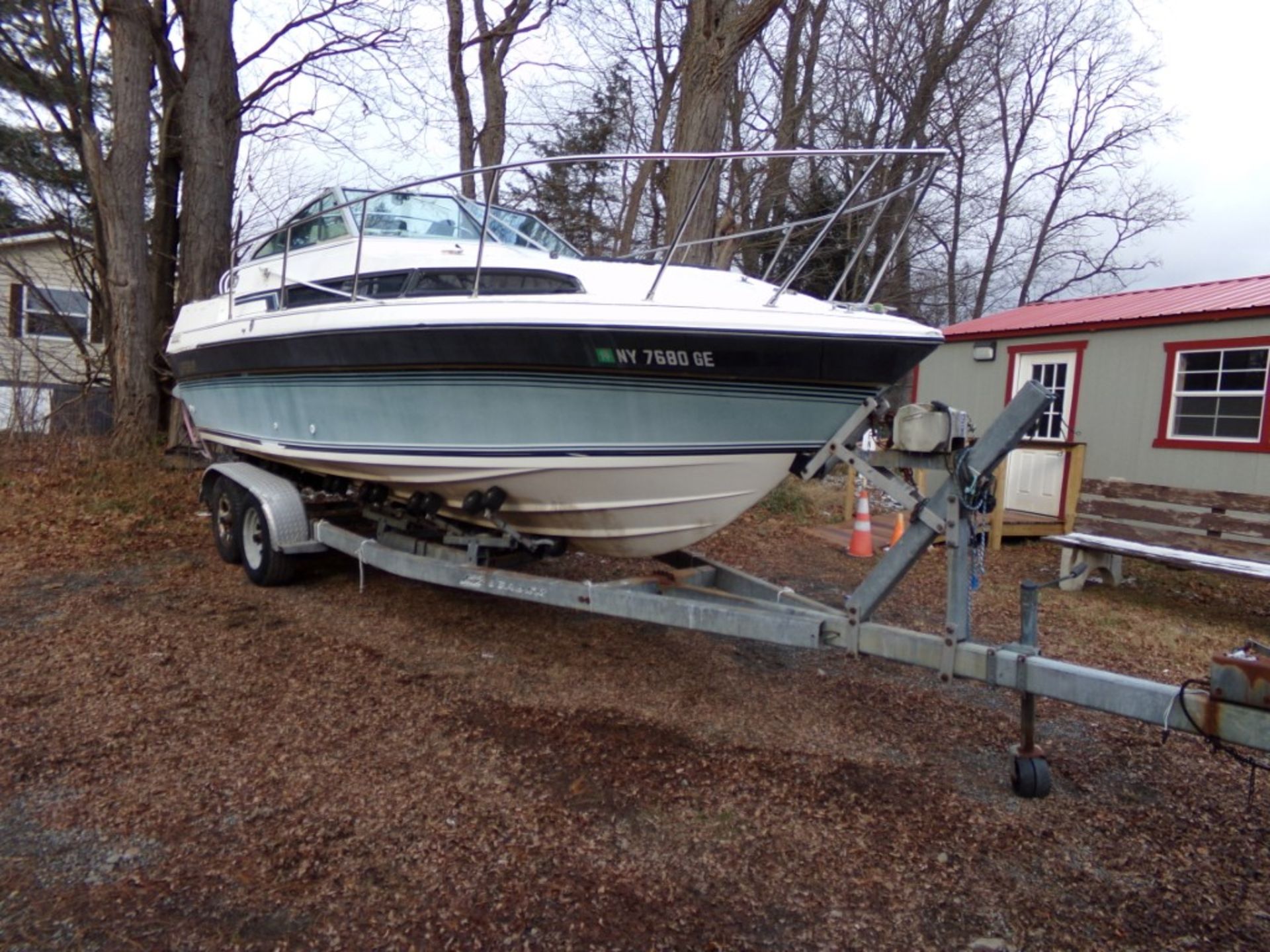 1987 ASI / Imperial 240FC Boat, Approx. 26' Long, Mercruiser Inboard/Outboard Motor, VIIN#: - Bild 3 aus 6