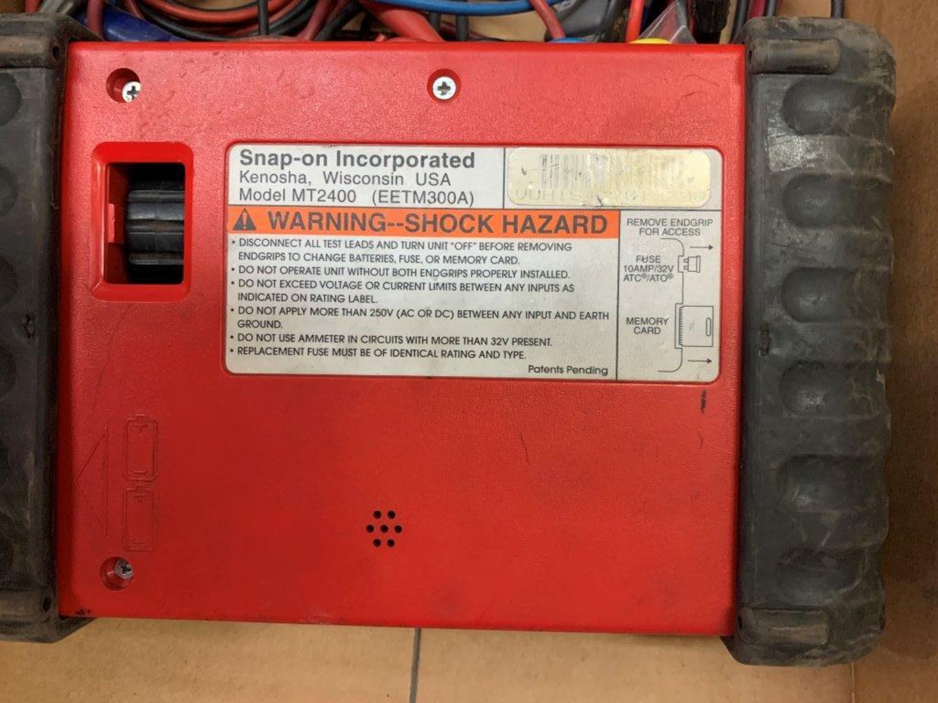 SNAP-ON VANTAGE MT2400 DIAGNOSTIC CODE READER - Image 3 of 5