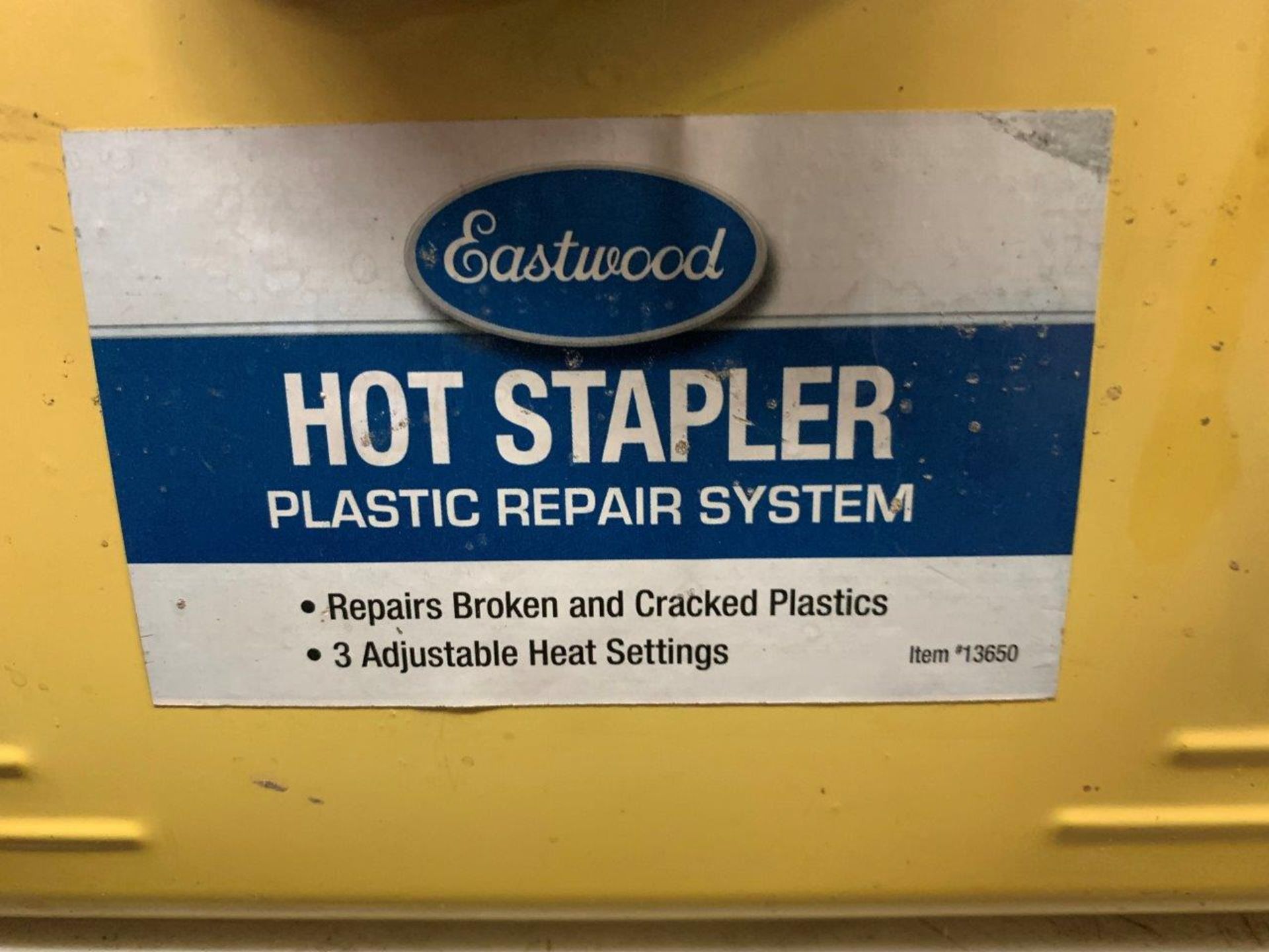 EASTWOOD HOT STAPLER W/ ASSORTED STAPLES - Image 4 of 5