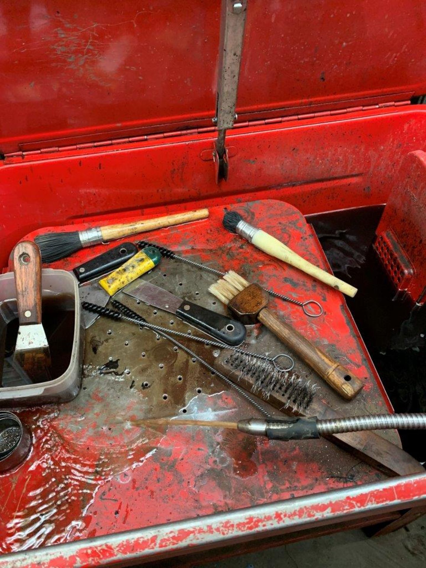 20 GAL PARTS WASHING CABINET - Image 4 of 4