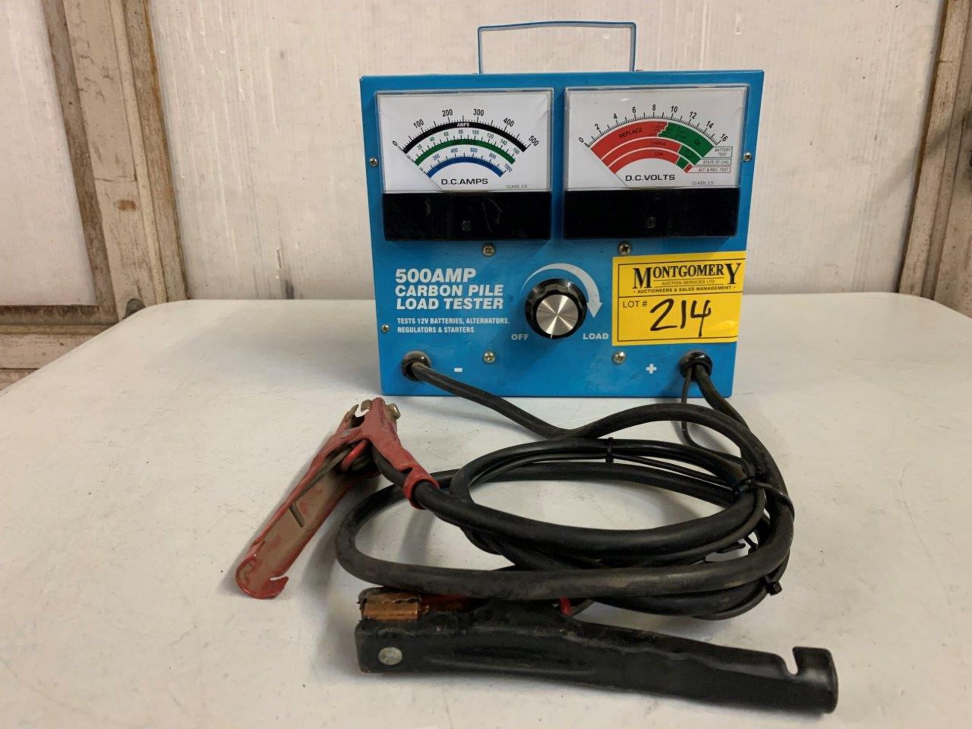 500AMP CARBON PILE LOAD TESTER AND BOOSTERPAC 12V POWER SUPPLY - Image 2 of 6