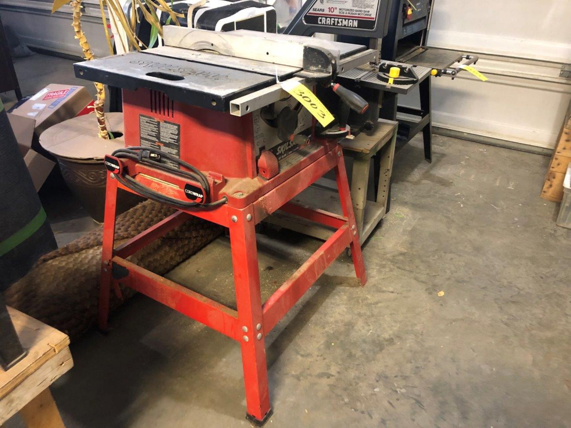 SKIL SAW 10" TABLE SAW W/ STAND