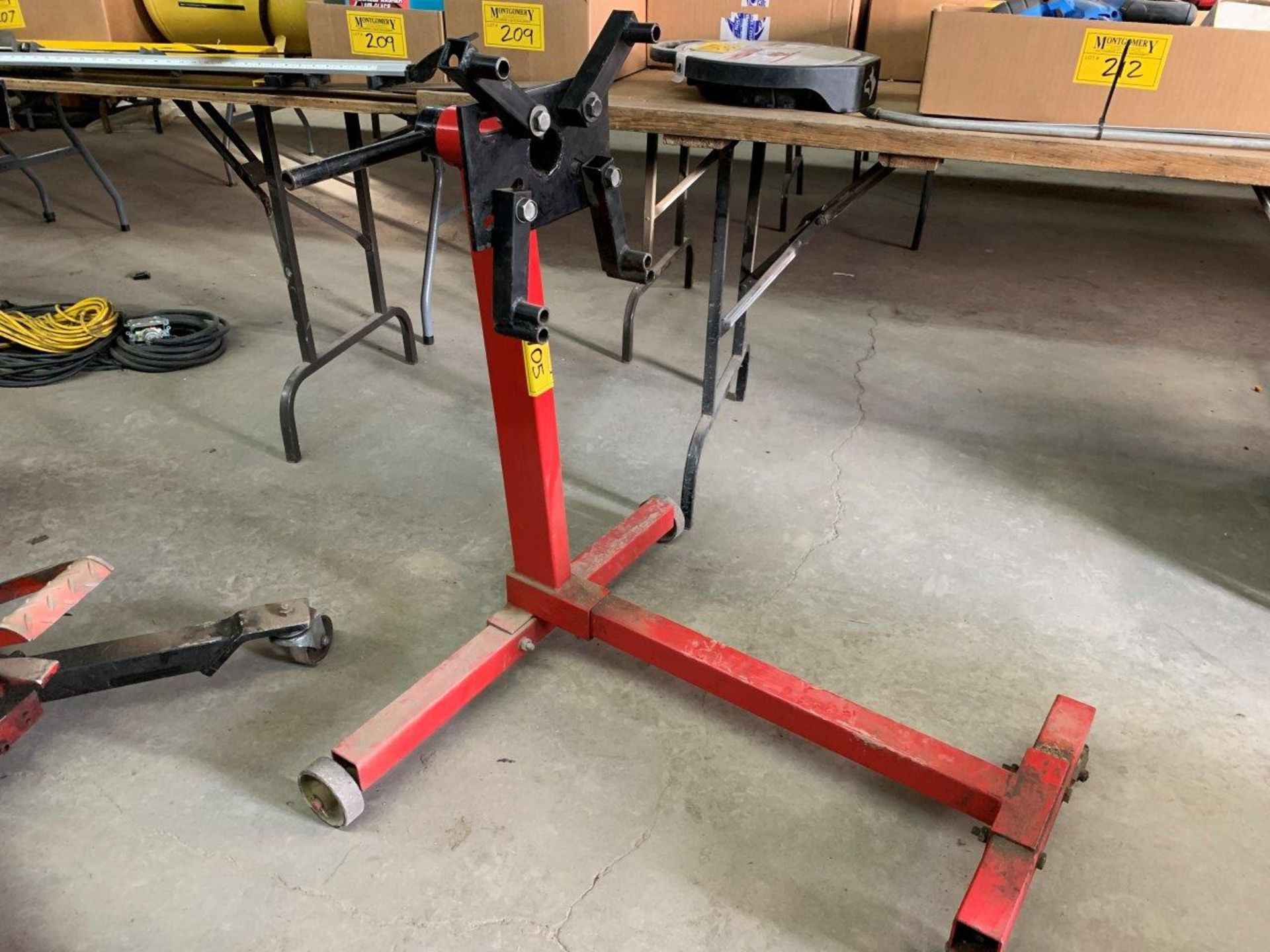 ROLLING ENGINE STAND