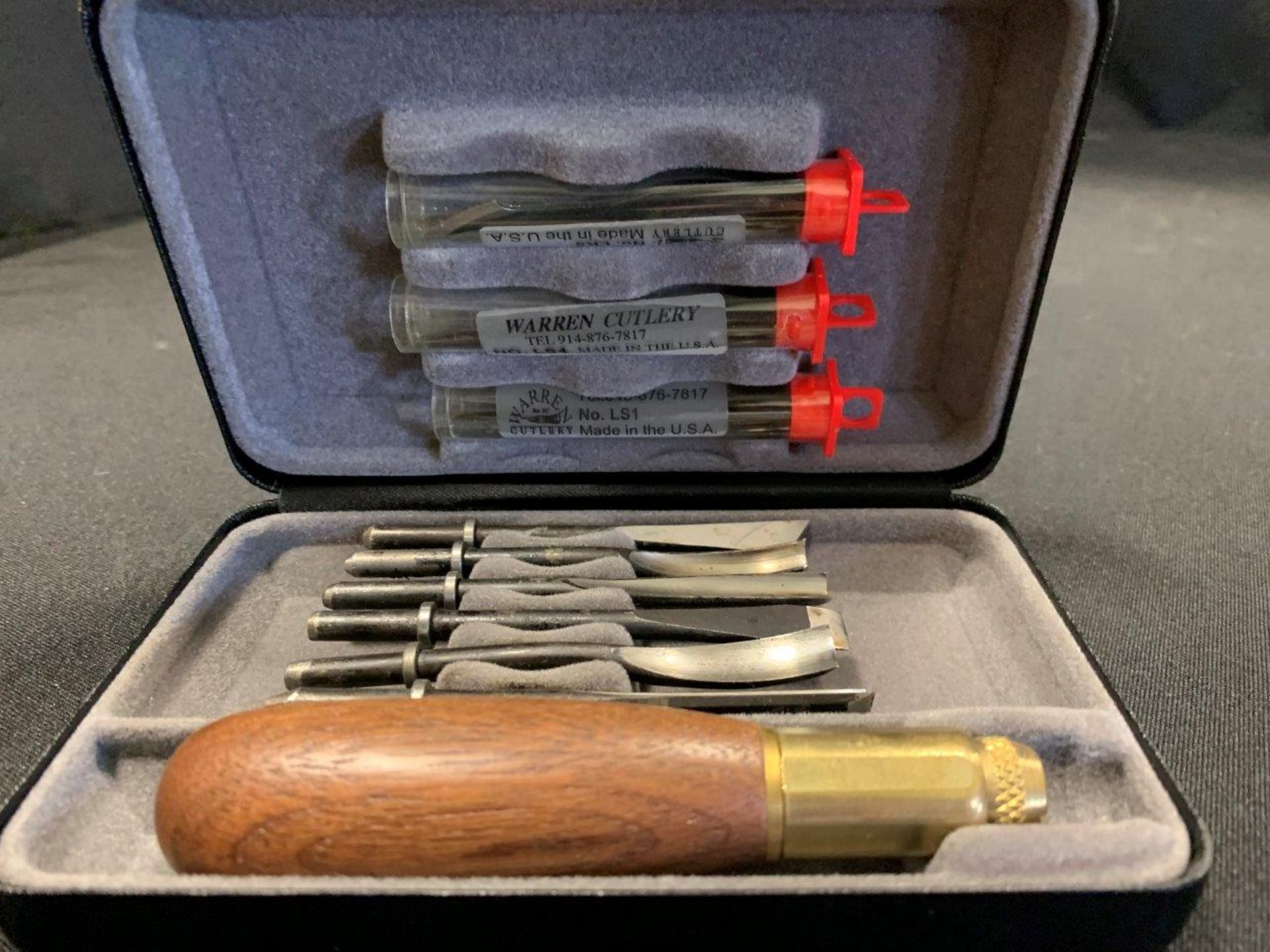 WARREN CUTTERY RAZOR-EDGE CHISEL KIT - Image 2 of 4