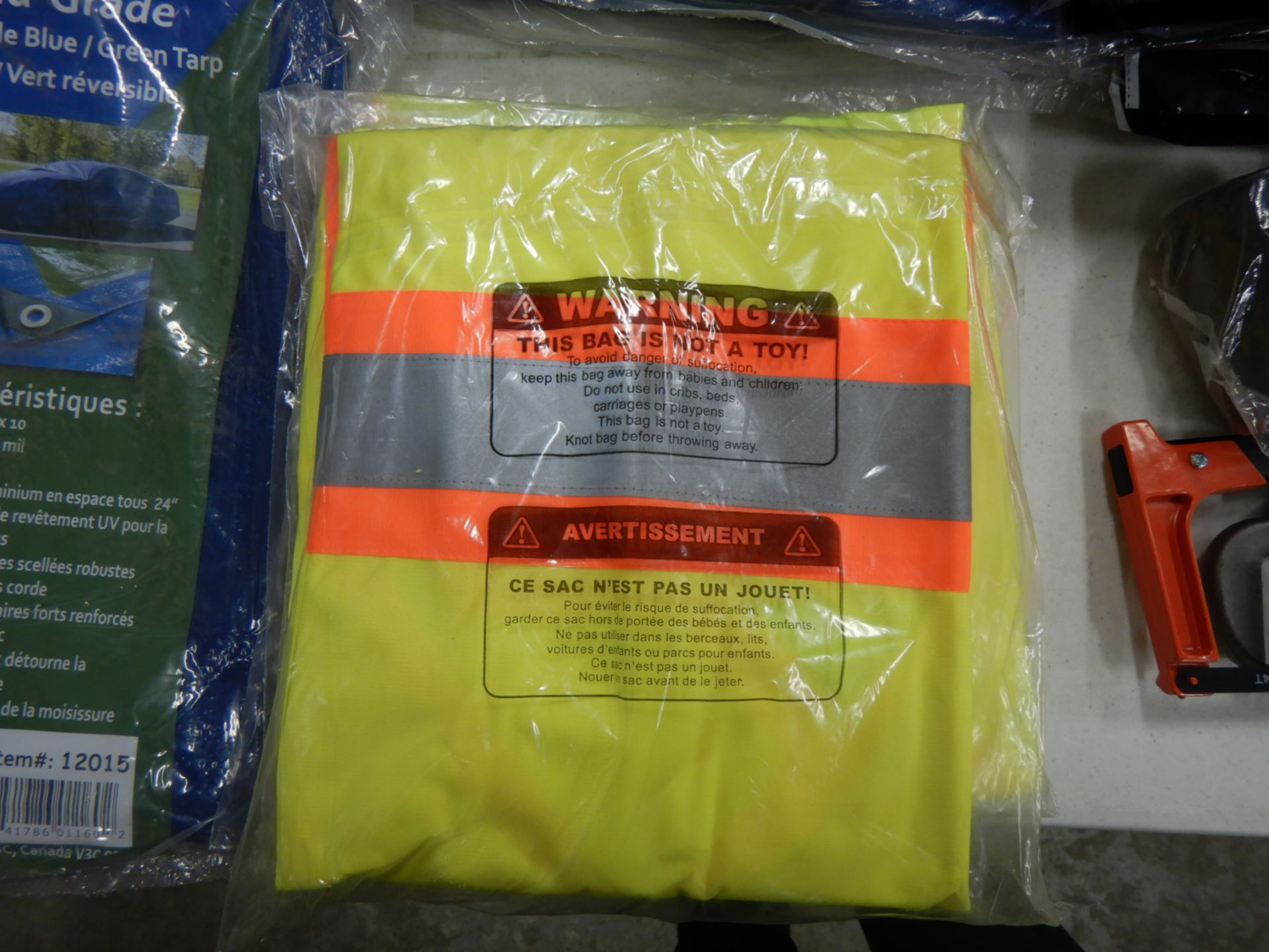 6-CONDOR SAFETY T-SHIRT, HIGH VIZ, SCOTCHLITE, XXXL - Image 4 of 4