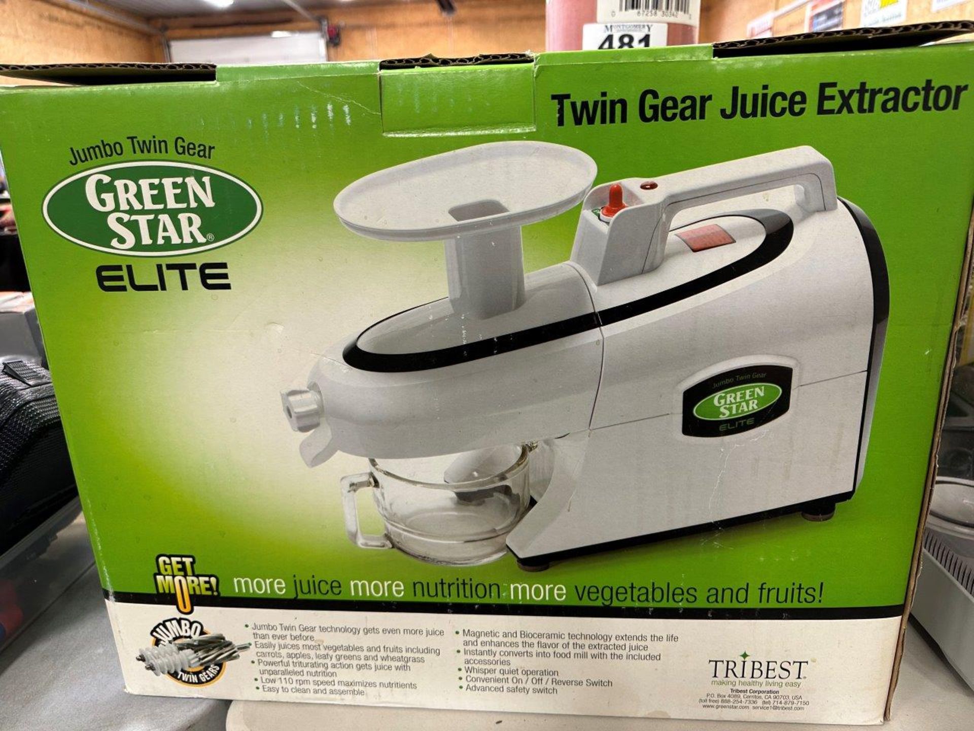 GREEN STAR ELITE TWIN GEAR JUICE EXTRACTOR