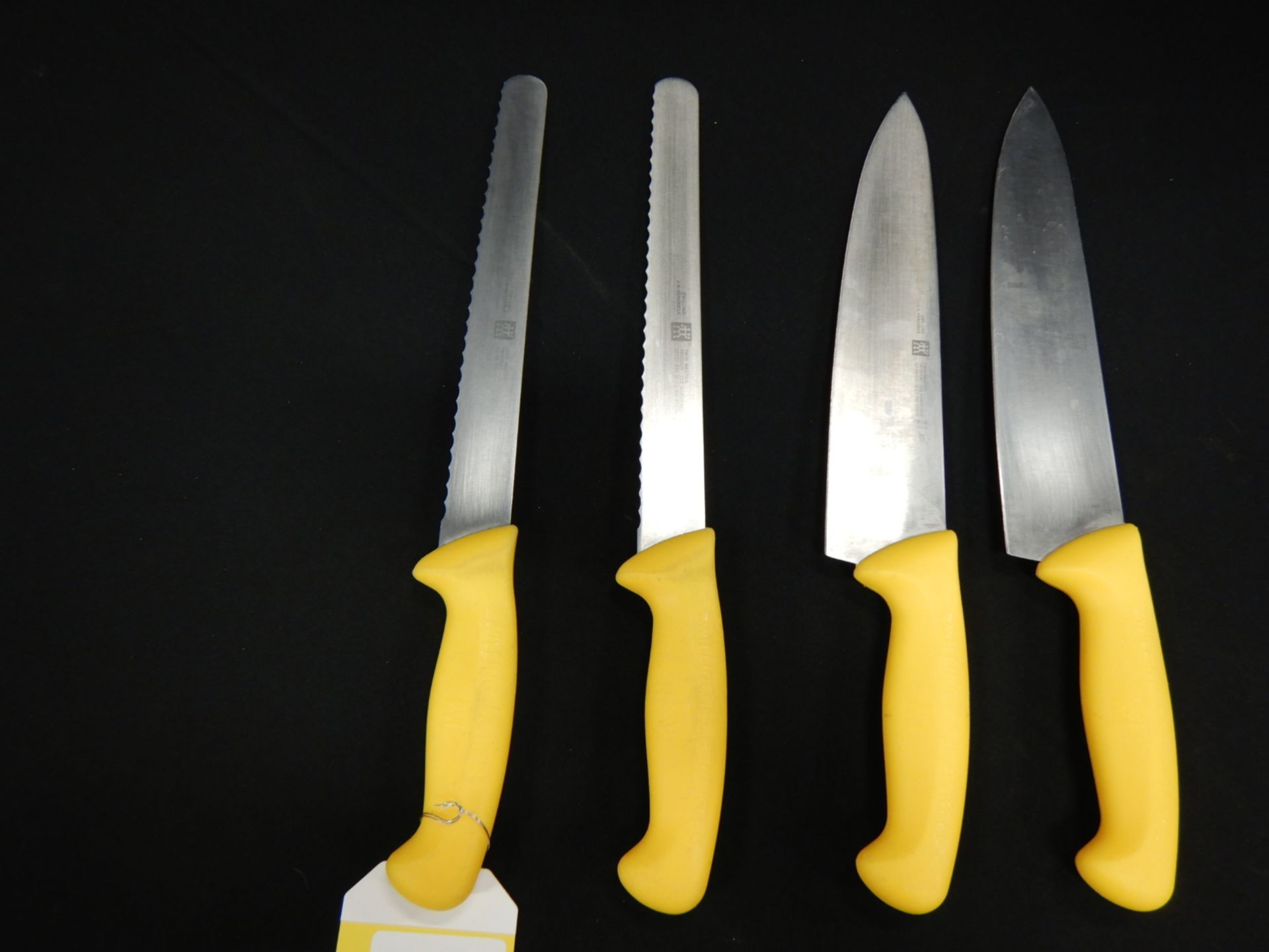 4-ZWILLING J.A. HENCKELS TWIN MASTER ICE HARDENED KNIVES