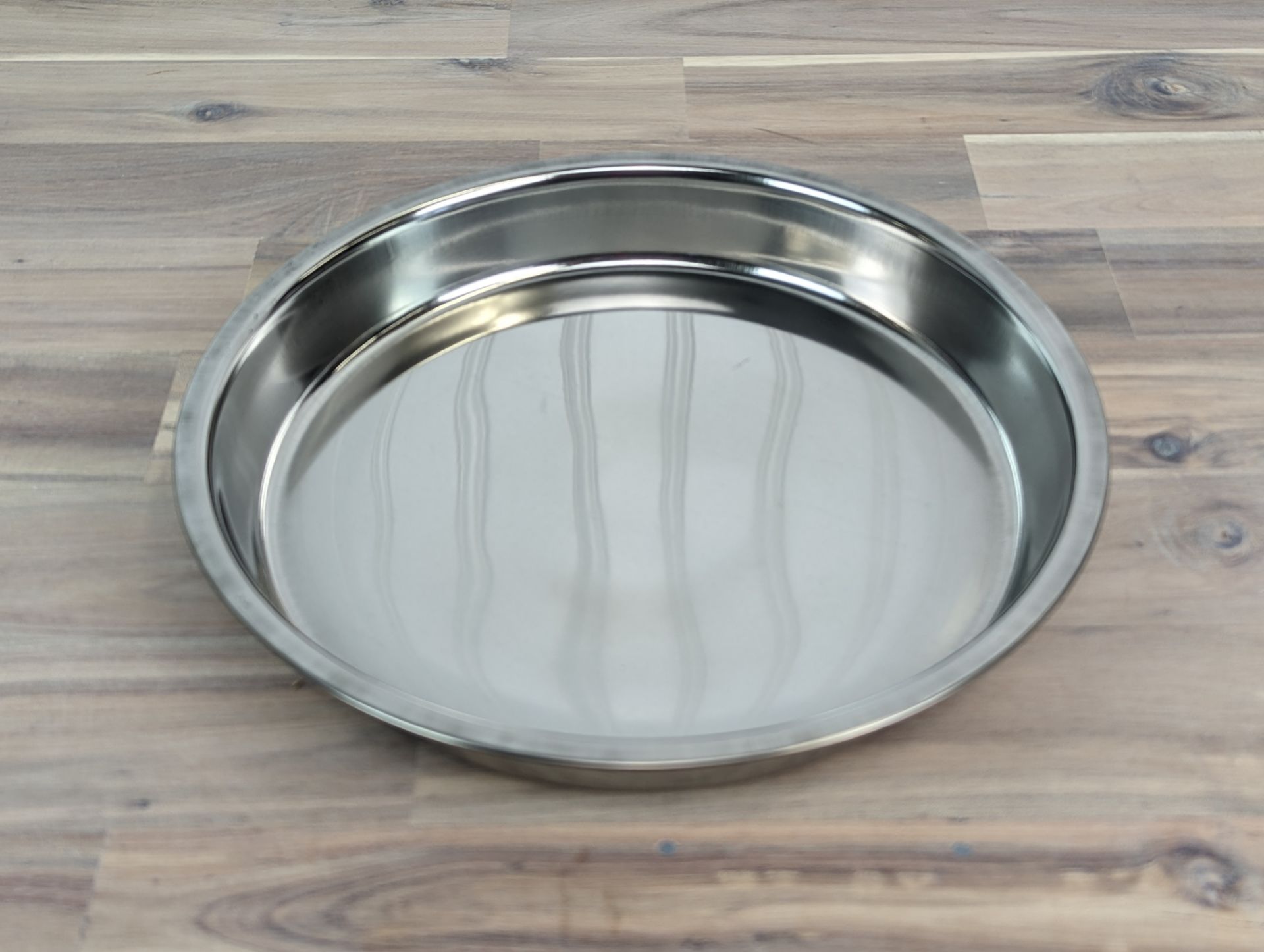 9" ROUND STAINLESS CAKE PANS - LOT OF 3 - Image 2 of 4