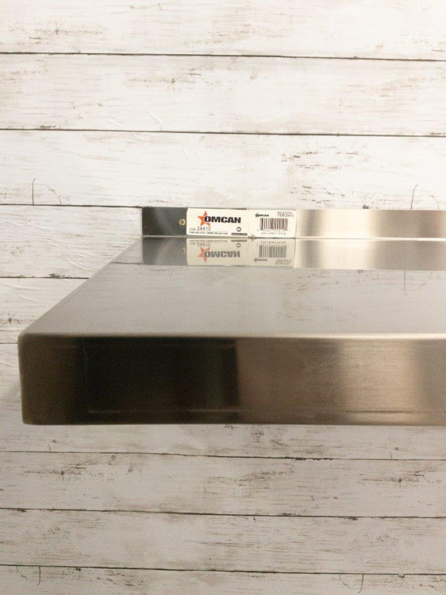 16" X 48" STAINLESS STEEL SHELF, OMCAN 24410 - Image 3 of 5