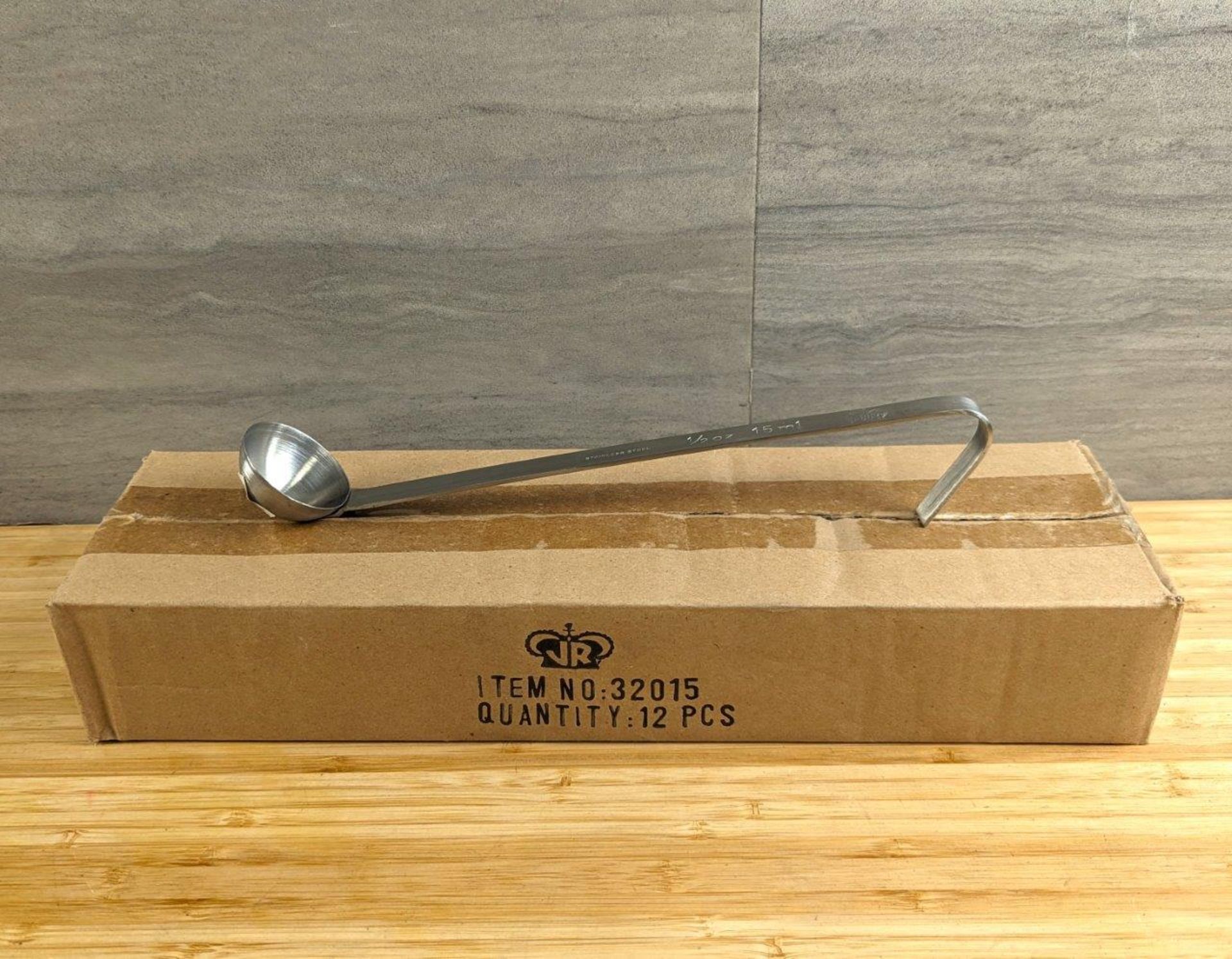 0.5OZ STAINLESS STEEL LADLES - LOT OF 12