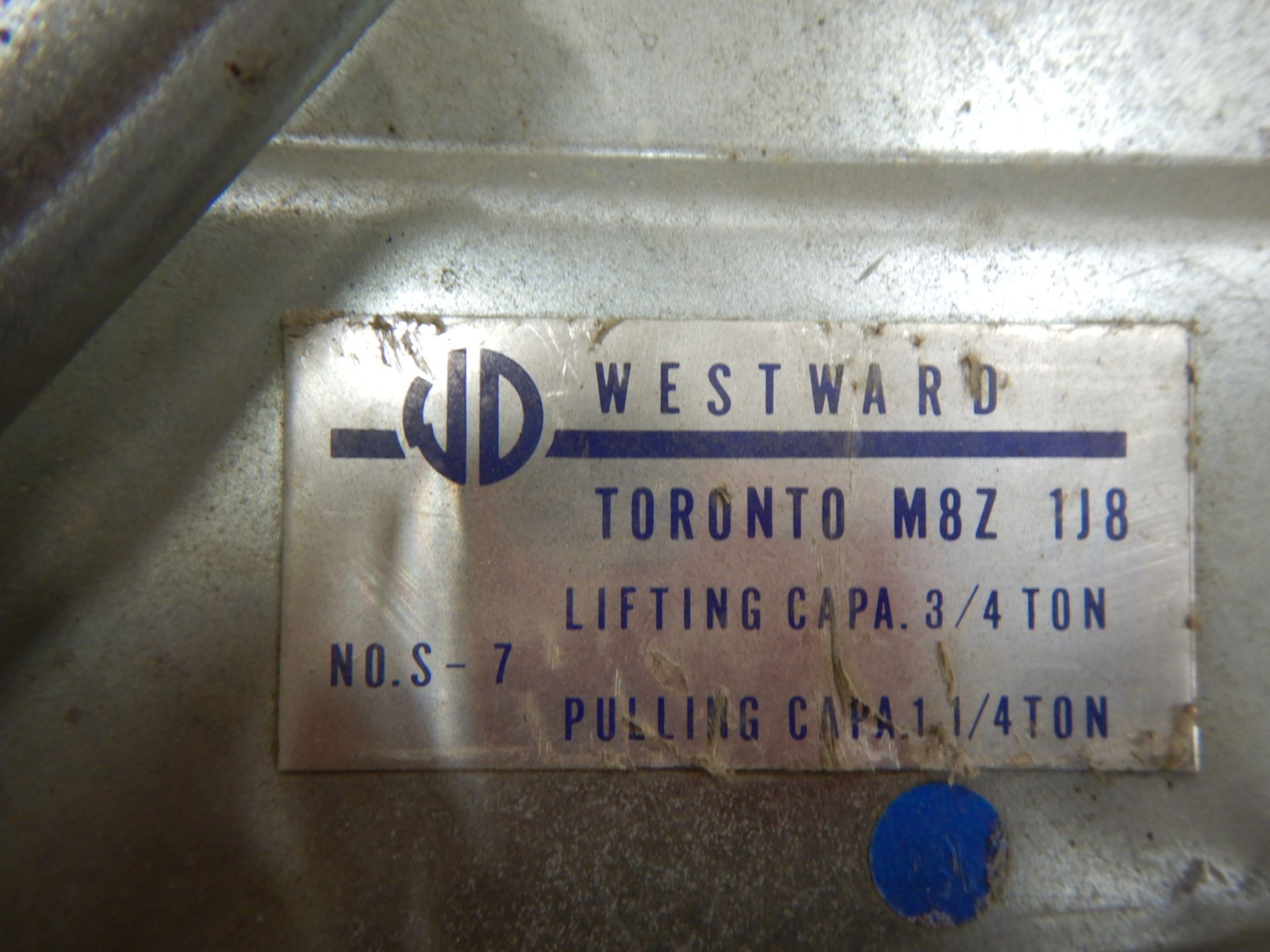 WESTWARD AND TIRMASTER CABLE TIRFOR'S - Image 5 of 6