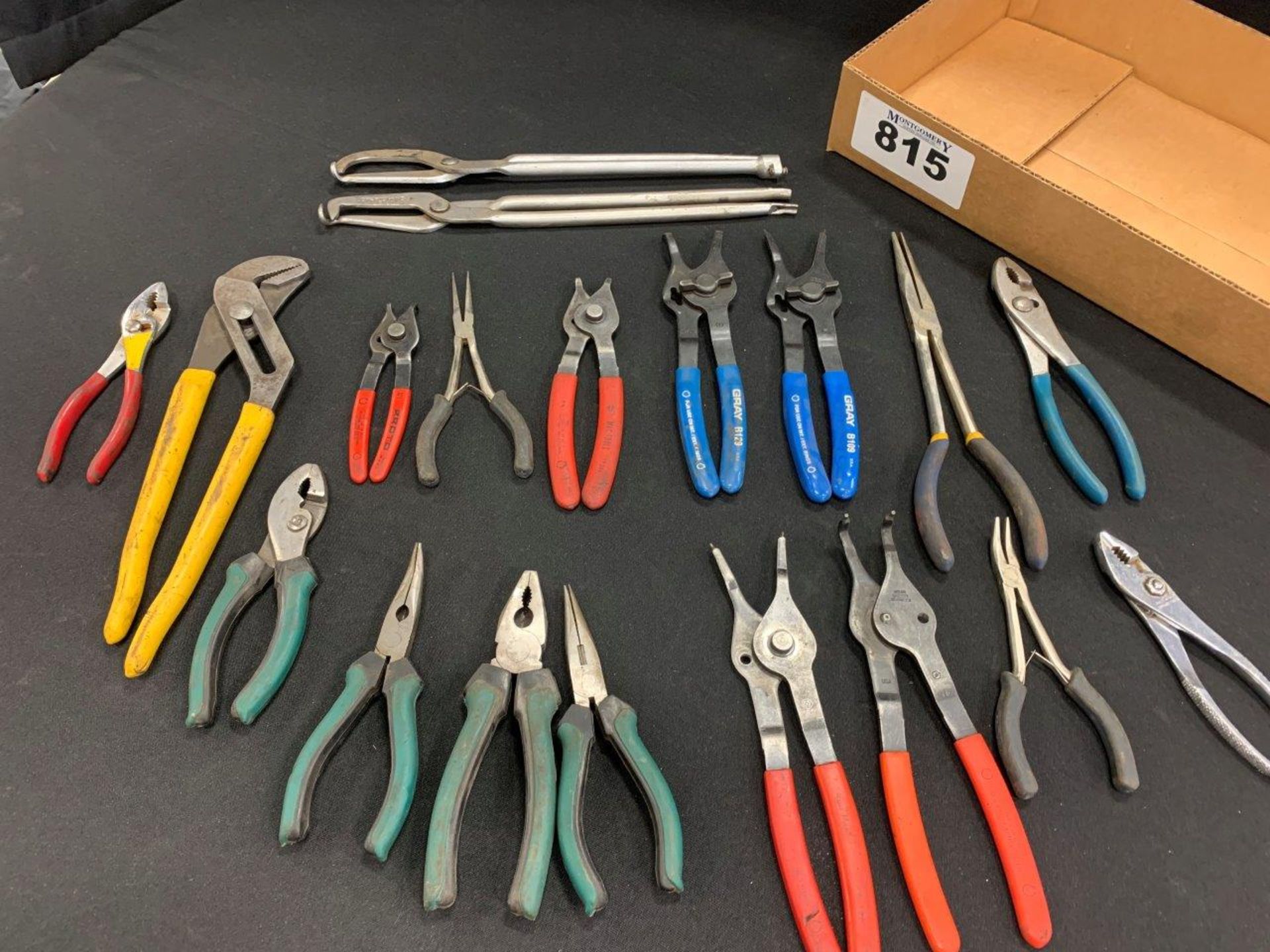 L/O ASSORTED PLIERS