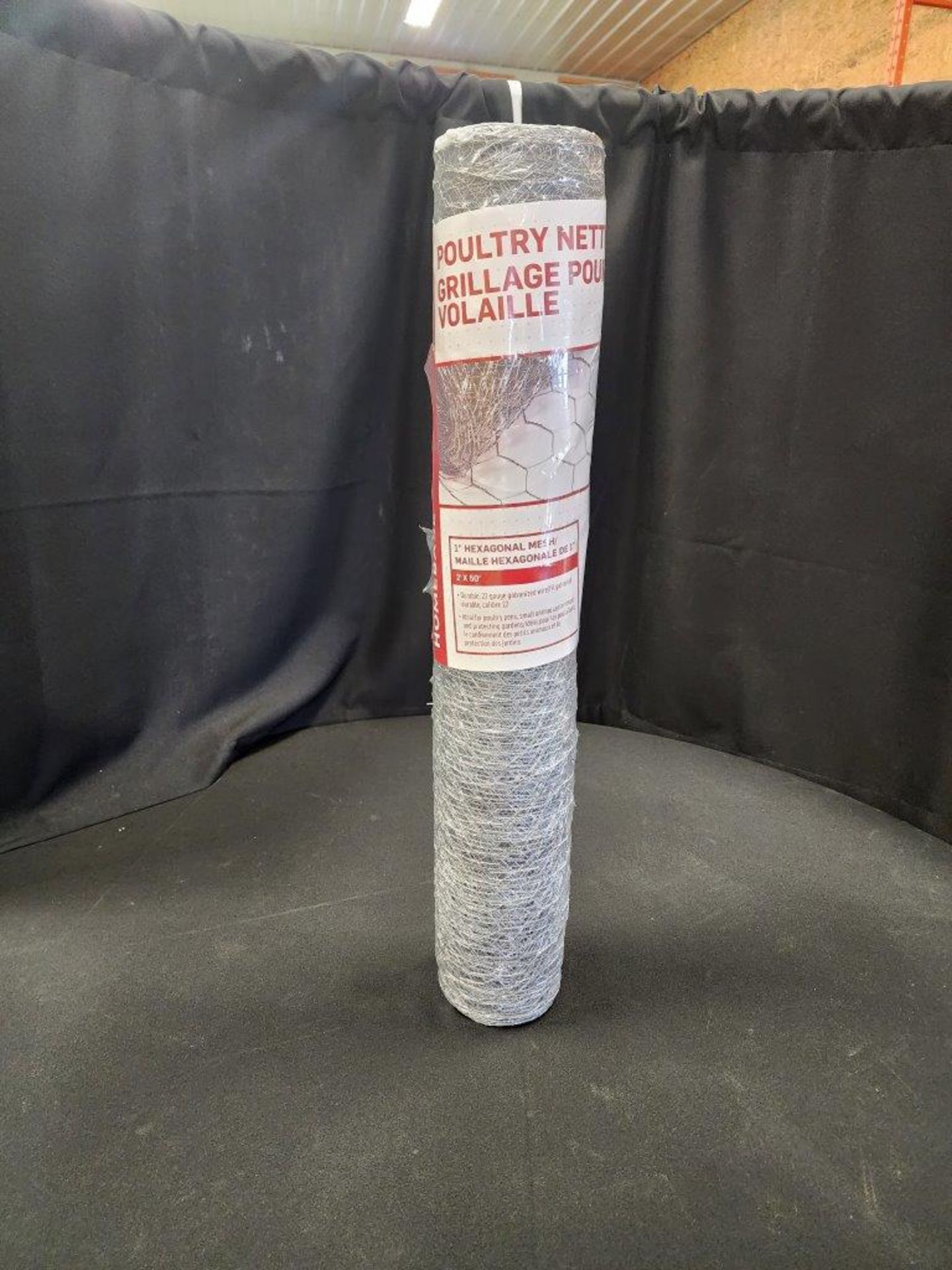 12-ROLLS OF FCL 24" METAL POULTRY NETTING 1"X22GA.X24"X50FT - Image 2 of 3