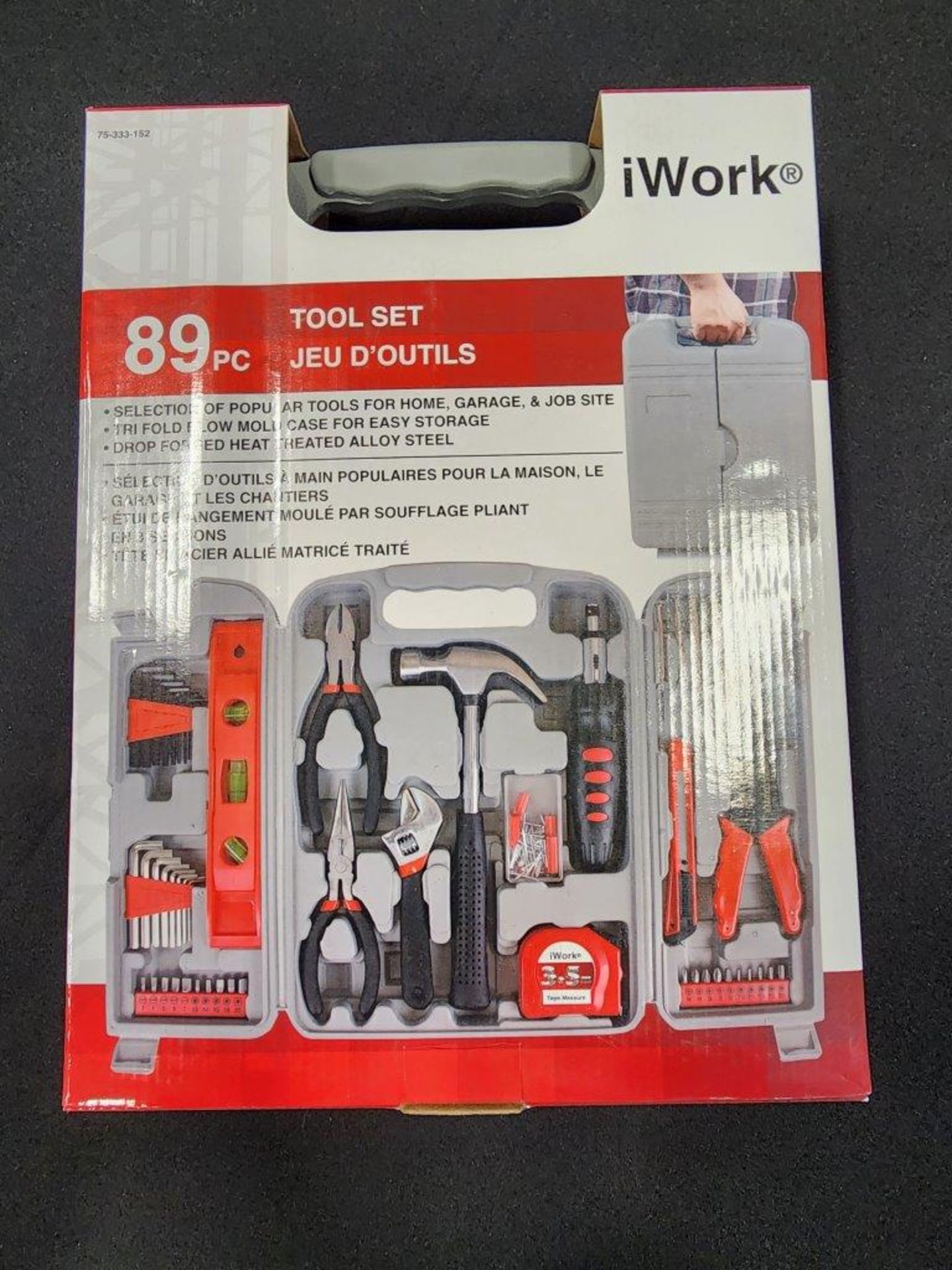 IWORK 89 PC TOOL SET, ONYX PROFESSIONAL 11 PC SCREWDRIVER SET - Image 2 of 3