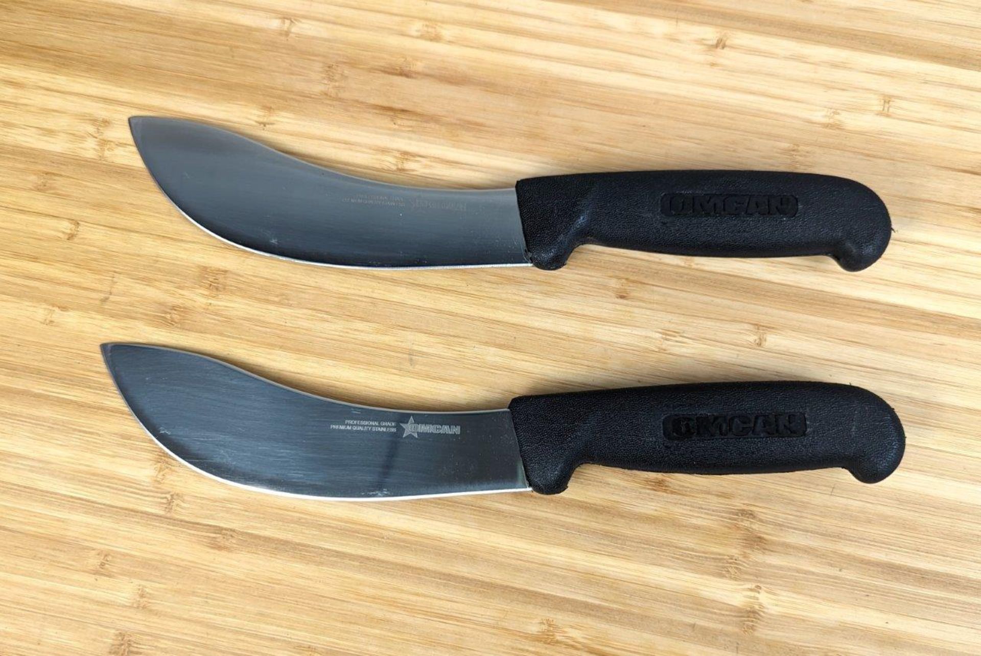 6" SKINNING KNIVES, OMCAN 11863 - LOT OF 2