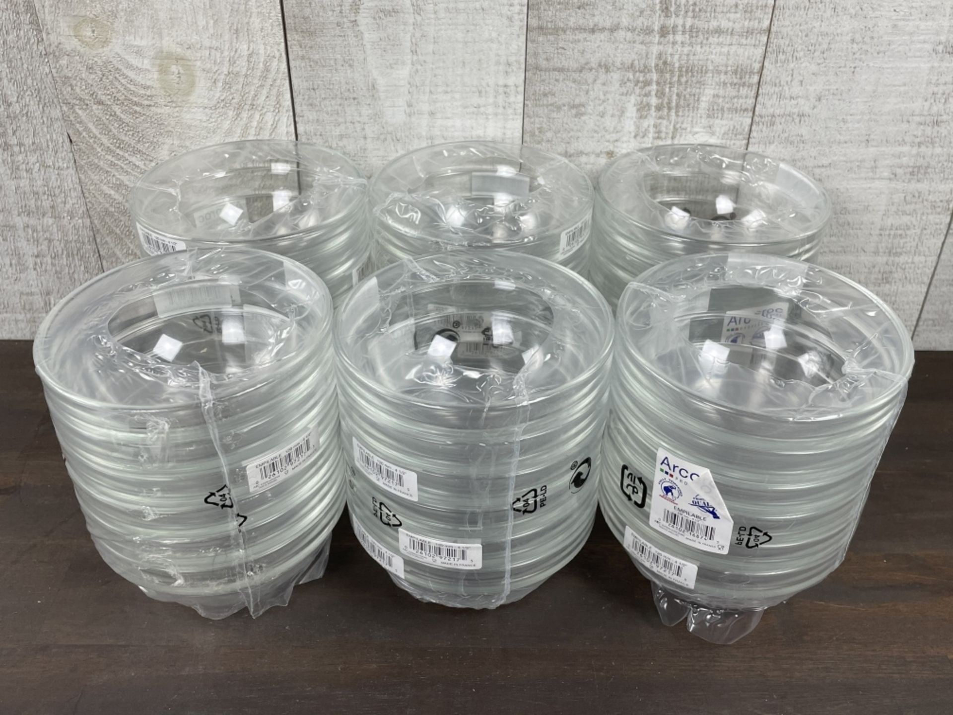 ARCOROC 4.5" GLASS BOWLS - LOT OF 36